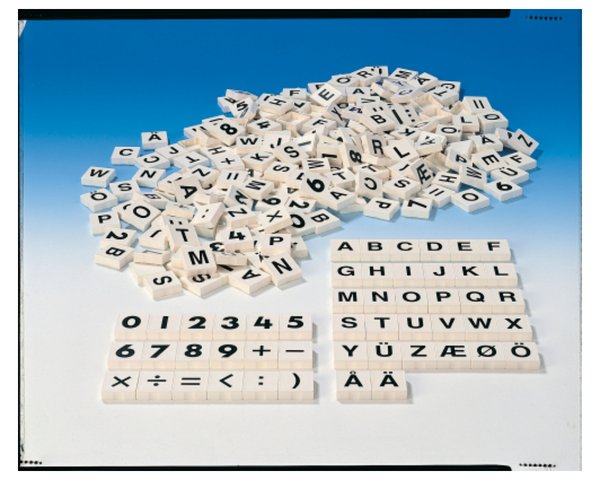 9816 Numbers & Letters