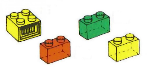 9866 Light and Transparent Bricks