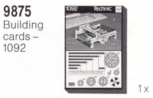 9875 Building Cards - 1092