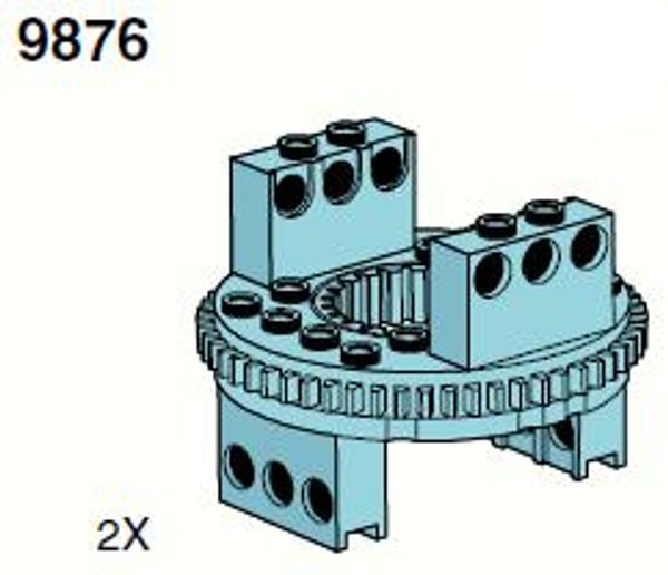 9876 Large Turntables