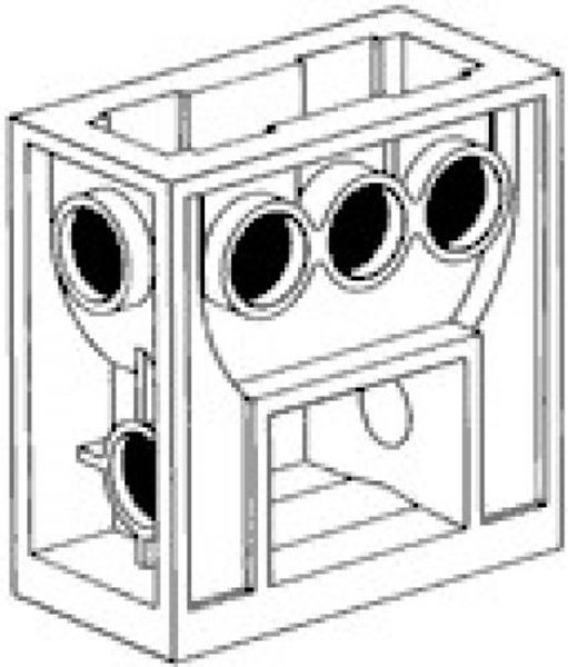 9918 Gear Block Yellow