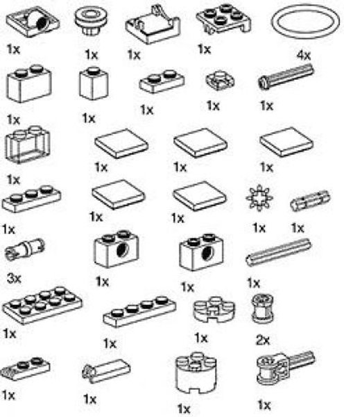 9959 Special Elements for Intelligent House Building Set