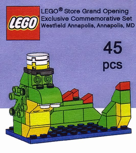 ANNAPOLIS LEGO Store Grand Opening Exclusive Commemorative Set, Westfield Annapolis, Annapolis, MD