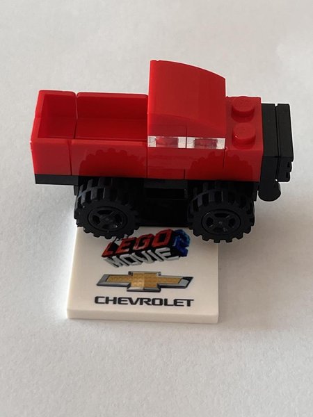 AUTOSHOW Chevrolet Silverado Lego Movie promotional