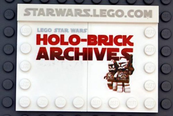 COMCON011 LEGO Star Wars Holo-Brick Archives