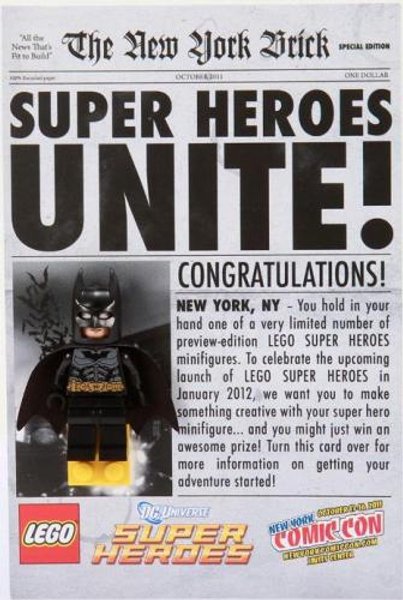 COMCON018 Super Heroes Unite - Batman - New York Comic-Con 2011 Exclusive
