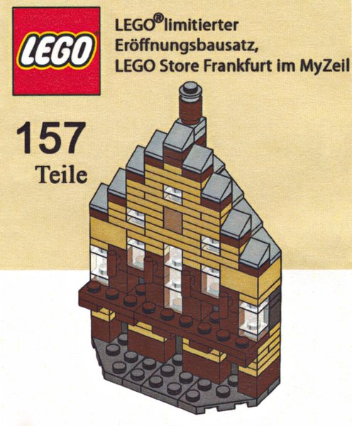FRANKFURT LEGO Store Grand Opening Exclusive Set, MyZeil, Frankfurt, Germany