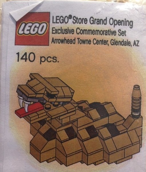 GLENDALE LEGO Store Grand Opening Exclusive Commemorative Set, Arrowhead Towne Center, Glendale, AZ