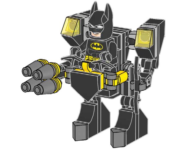 L0000209 Batman and Mega Mech