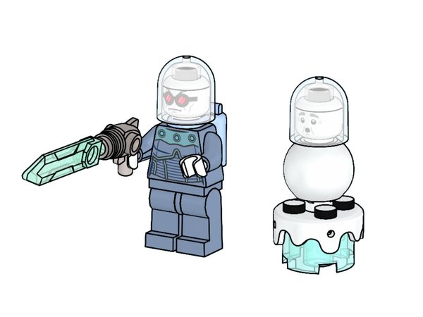 L0002270 Mr. Freeze & Snowman