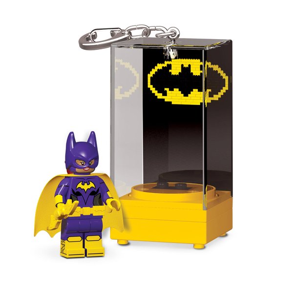 LGLKE129 The LEGO Batman Movie Key Chain Light Display Case - Batgirl
