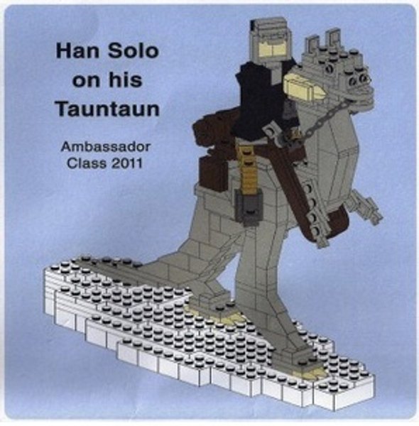 LLCA53 Han Solo on his Tauntaun