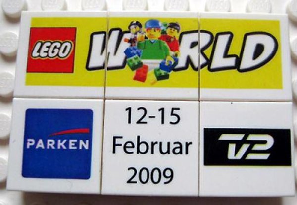 LWP01 LEGO World Denmark Puzzle Promo