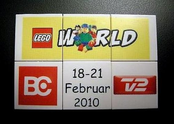 LWP03 LEGO World Denmark Puzzle Promo 2010