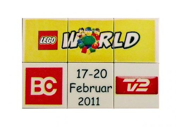 LWP04 LEGO World Denmark Puzzle Promo 2011