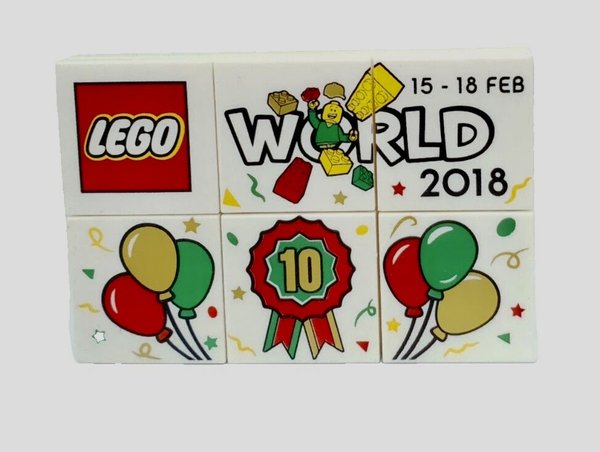 LWP12 LEGO World Denmark Puzzle Promo 2018