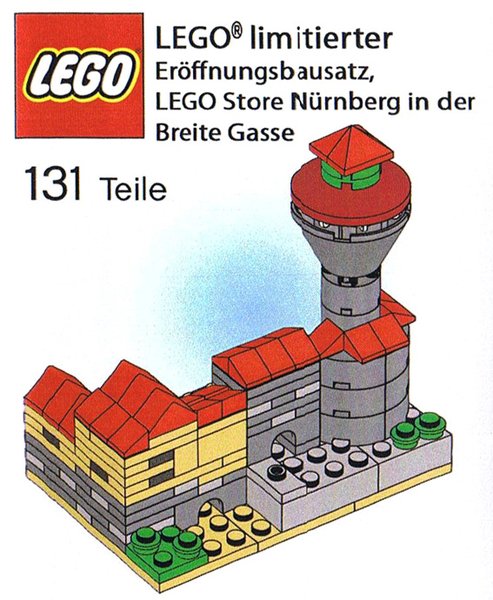 NUREMBERG LEGO Store Grand Opening Exclusive Set, Nuremberg (Nürnberg), Germany