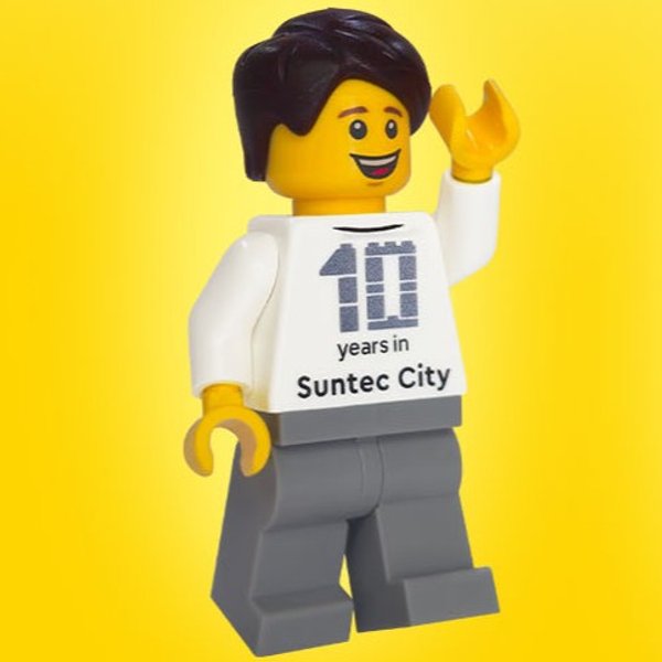 SUNTEC Celebrating 10 Years at Suntec City - Male Minifigure