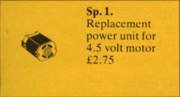 Sp1 4.5V Replacement Motor