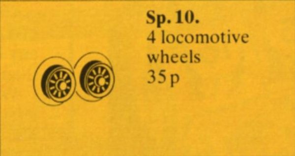 Sp10 Locomotive Wheels