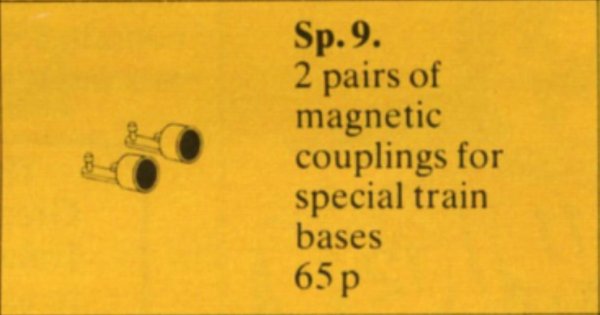 Sp9 Magnetic Train Couplers