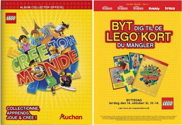 TRADINGCARD-12 Create the World Trading Cards (Danish/French Version)