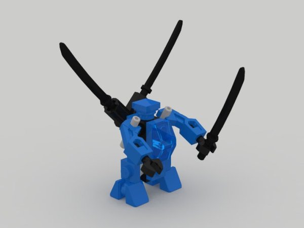 TRUNINJAGO-2 Micro Electromech Robot