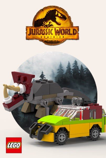 LEGO Jurassic World TRUTRICERATOPS-2 Triceratops