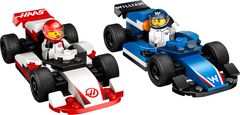 60464 F1 Williams Racing und Haas F1 Rennautos