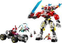 71497 Coopers Tiger-Mech und Zero's Hot Rod Auto