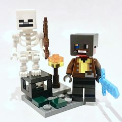 L0002253 Parrot Handler with Skeleton, Skeleton Spawner and Dungeon
