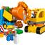 10812 Truck & Tracked Excavator