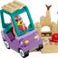 11216 Bluey Omas mit Bingo und Bluey; Bauspielzeug mit Spielzeugauto, Garten und Figuren aus der TV-Serie