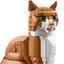 21376 Orangefarbene Katze, Tierfigur Modell für Erwachsene