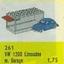 261-3 1:87 VW Beetle with Garage