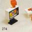 274 Colour T.V. and Chair
