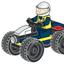 2D001164 Police Buggy