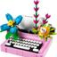 31169 Typewriter with Flowers