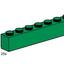 3481 1 x 8 Dark Green Bricks