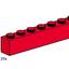 3482 1 x 8 Red Bricks