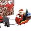 4002018 Santa and Reindeer