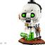 40883 Halloween Skull Candle