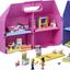 42697 Kreativer Puppenhauskoffer, Bauset, Tragbares Puppenhaus für Kinder