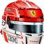 43014 Editions Scuderia Ferrari HP Charles Leclerc Helm, Formel 1