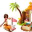 43282 ǀ Disney Vaiana Vaianas Hütte und Boot, Vaiana Fantasy-Bauset für Kinder ab 4 Jahren