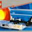 4536 Blue Hopper Car