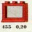 455-2 1 x 3 x 2 Window, Red or White