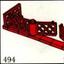 494 Gates and Fence, Red (System)