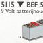 5115 9V Battery Box