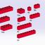 5140 Bricks, Red